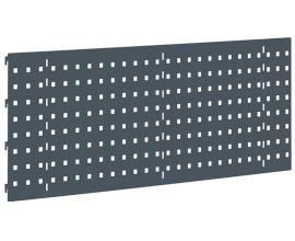Perforated rear panel